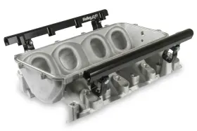 Holley Efi 090127100790 300-670 Lo-ram Manifold Base And Fuel Rails Single Injector Gm