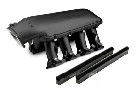 300-123bk Holley Efi Ls Hi-ram Manifold - Black Gm Ls1/ls2/ls6