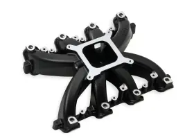 300-136bk Holley Efi Single Plane Intake - Gm Ls3/l92 Black