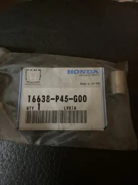 16638-p45-g00 Honda Collar Fuel Pipe Genuine Oem 97-01