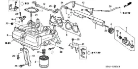 17100-pms-a01 Honda Genuine Manifold In