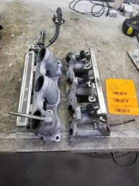 329.ho1809 Honda 2009-2015 Pilot 3.5l Lower Intake Manifold Pair With Fuel Rails