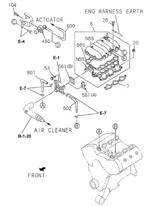 8-97131-891-8 Honda Genuine Chamber Common