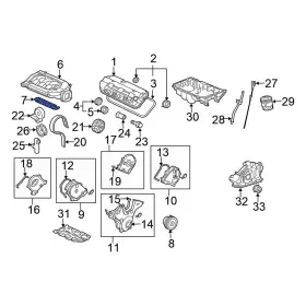 17065p8ea01 Honda Oe For Pilot 03-04 Right Lower Engine Intake Manifold Gasket