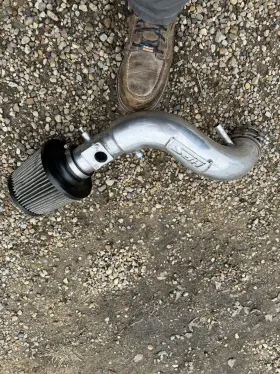 827-682p Hps Performance Polish Shortram Air Intake Kit With Heat Shield Cool Ram #2