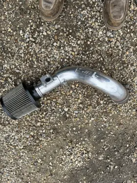 827-682p Hps Performance Polish Shortram Air Intake Kit With Heat Shield Cool Ram