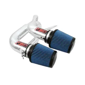 Injen Technology 843115015312 08-09 535i E60 3.0l L6 Twin Intake And Amsoil Filters Polished Short Ram Int