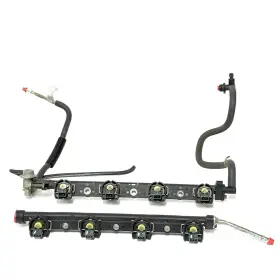Lpc14232ab Jaguar 98-03 X100 Xkr Supercharged Fuel Rail Set Oem 45k
