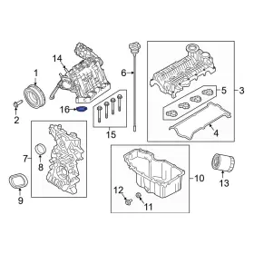 68444723aa Jeep Oe For Renegade 2019-2023 Engine Intake Manifold Seal
