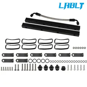 Om180729oc Lablt Black Intake Manifold Hardware Billet Fuel Rail Kit For Ls Ls1 Ls2 Ls3 Ls6