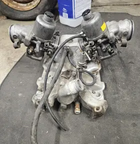 Erc2159h Land Rover 3.5 V8 Intake Manifold With Su Hif6 Carburetors 1987