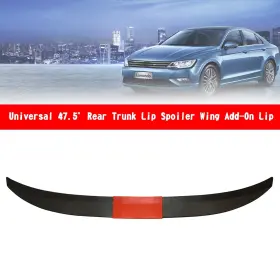 C102-039-blk Madhornets Universal 47.5 Inch Rear Trunk Lip Spoiler Wing Add-on #2