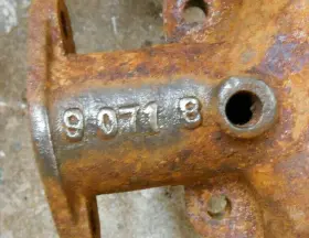 9071b Maxwell 90718 Vintage Original Antique 1922-1925 Car Intake Manifold # Or #2