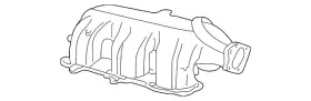 1f22-13-130a Mazda Genuine Intake Manifold