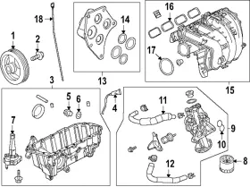 Pxk7-13-100 Mazda Genuine Intake Manifold
