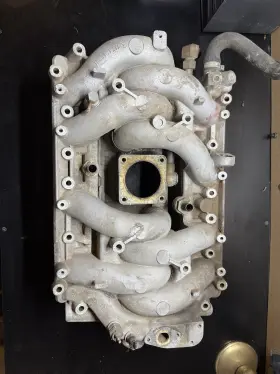 1171410901 Mercedes-benz Untested R107 450sl Upper Lower Intake Manifold 1171410901 Mercedes-benz Untested R107 450sl Upper Lower Intake Manifold