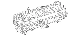 254-090-72-00 Mercedes-benz Genuine Charge-air Distributor