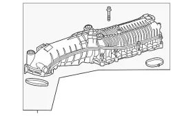 276-090-02-00 Mercedes-benz Genuine Charge-air Distributor