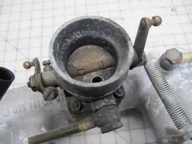 6151410201 Mercedes-benz As-is 1972 W115 220d Diesel Intake Manifold With Throttle Body #2
