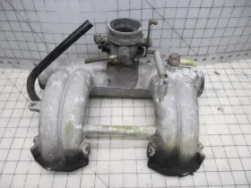 6151410201 Mercedes-benz As-is 1972 W115 220d Diesel Intake Manifold With Throttle Body