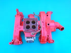 Eby-9425-d Mercury 1954 Ford Interceptor 256 Y Block 4 Brl Intake Manifold With Choke. 239