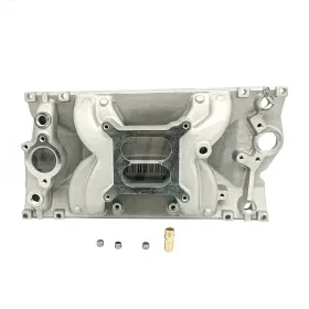 Dm-3502h Mid Valley Aluminum Sbc Small Block Chevy Vortec Air Gap Intake Manifold 350