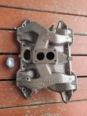3614819 Mopar Oem 400 2-bbl Cast Iron Intake Manifold 1972-1978 Dodge Plymouth