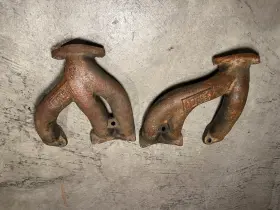 H200-201 Mopar Fenton 1940 S 1950 Flat 6 Exhaust Manifolds