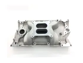 Dm-3202h N D Aluminum Small Block Chevy Sbc Intake Manifold Vortec Dual Plane 350 383 327