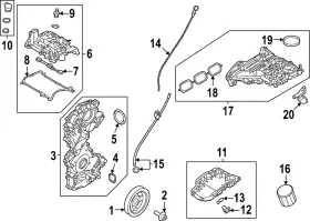 14001-6rc0a Nissan Genuine Intake Manifold