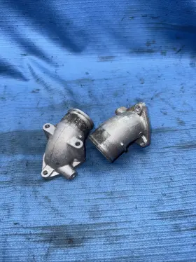 2124 Nissan 90-96 300zx Z32 Twin Turbo Compressor Housing Outlet Oem Set Tt