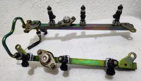 226757y000 Nissan Frontier Xterra 4.0 V6 4.0l Fuel Injector Rail Complete Workin