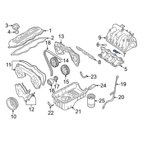 140337b000 Nissan Oe For Quest 99-02 Upper Outer Engine Intake Manifold Gasket