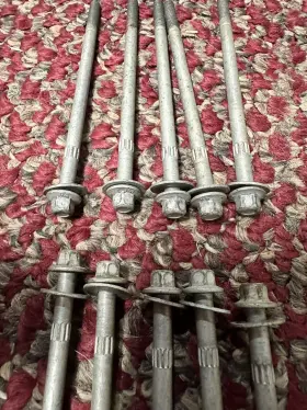 12552344 Oem Ls1 Ls3 Ls6 Stock Chevy Intake Manifold Bolt Set Of 10 Lsx Used Gm Factory #2