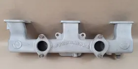 5415 Offenhauser Vintage Engine Intake L6 Chevy 194 230 250 292 2 Carburetors 5415 Offenhauser Vintage Engine Intake L6 Chevy 194 230 250 292 2 Carburetors