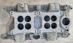 Ofy-5615 Offenhauser Low Profile Dual Quad Manifold Small Block Mopar