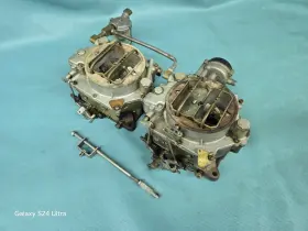 2631s-2632s Plymouth Original 57 58 Fury Dual Quad 2 X 4 Carter Wcfb Carburetors 2631s 2632s