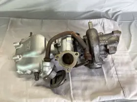 10017622 Pontiac 1980 81 Trans Am Formula Firebird 301 Turbo Intake Carb Adapter Assembly