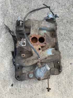 485911 Pontiac Gm 400 2bbl Intake 1971-1973 350 And