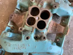 9782896date Pontiac 9782896 1966 Gto Intake Manifold Code E 246 #2