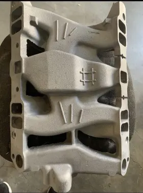 9786286 Pontiac 1967 Gto Firebird 400 Cast Iron Intake #3