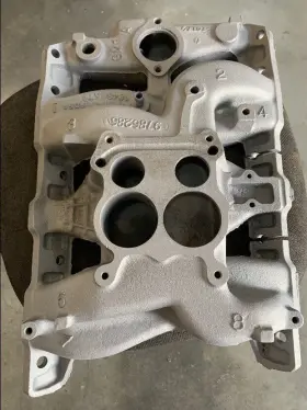9786286 Pontiac 1967 Gto Firebird 400 Cast Iron Intake