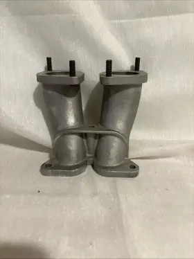 61608035 Porsche Excellent Original 356a 356b Intake Manifold Zenith Ndix Carburetor 1