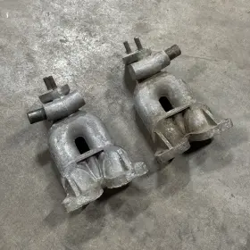 61610803301 Porsche 356 Carburetor Manifold Pair A Pre-a Solex 32 Pbic Carbs Set #2