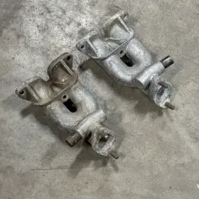 61610803301 Porsche 356 Carburetor Manifold Pair A Pre-a Solex 32 Pbic Carbs Set #3