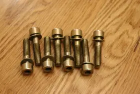 90006721401 Porsche 944 951 Turbo Intake Manifold Bolts Screws 8x35 Hex Head