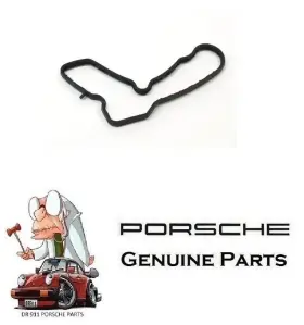 997-106-709-00 Porsche Boxster Cayman Coolant Pipe Seal Gasket Genuine 99710670900