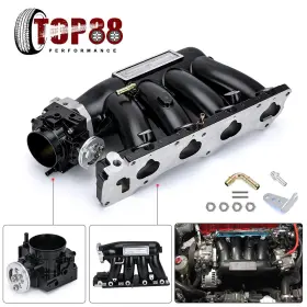 Da-im52bk Pqy Intake Manifold With Throttle Body For 06-11 Civic Si K20 Z3 04-08 Acura Tsx