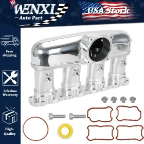 Pqy Im34 Intake Manifold For Ea888 Gen Iii Vw Golf Mk7 Gti 2.0t With Methanol 1/8ftft Npt