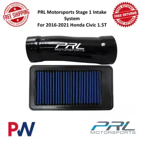 Prl-hc10-int-s1 Prl Motorsports Stage 1 Intake System For 2016-2021 Honda Civic 1.5t